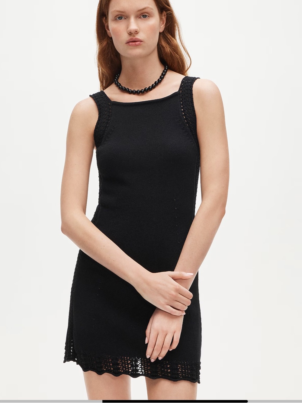 NWT J. Crew Crochet Trim Shift Dress